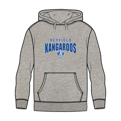 Heyfield FNC Fleece Hoodie - Grey Marle