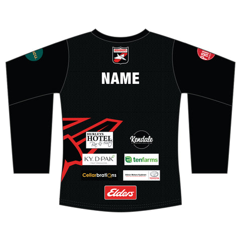 Kyabram FNC Football Long Sleeve Warm Up Top