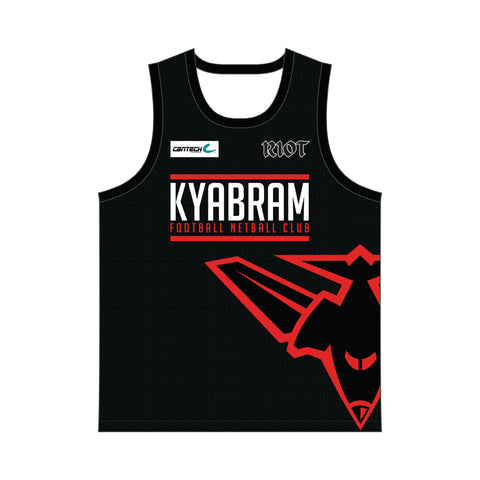 Kyabram FNC Netball Warm Up Singlet
