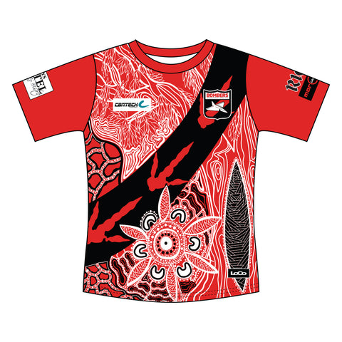 Kyabram FNC Netball Indigenous Warm Up Top