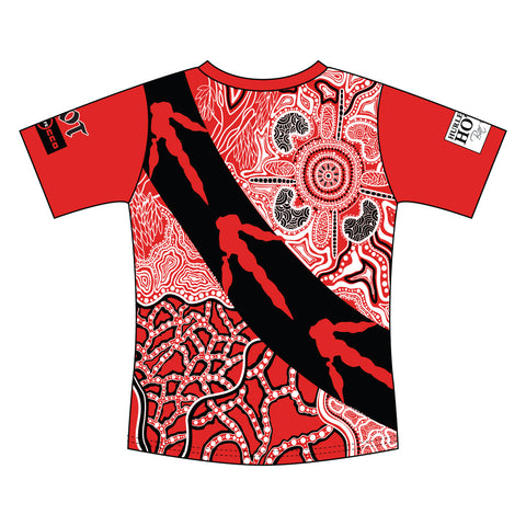Kyabram FNC Netball Indigenous Warm Up Top