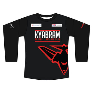 Kyabram FNC Netball Training Tee - Long Sleeve