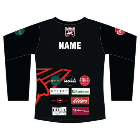 Kyabram FNC Netball Long Sleeve Warm Up Top