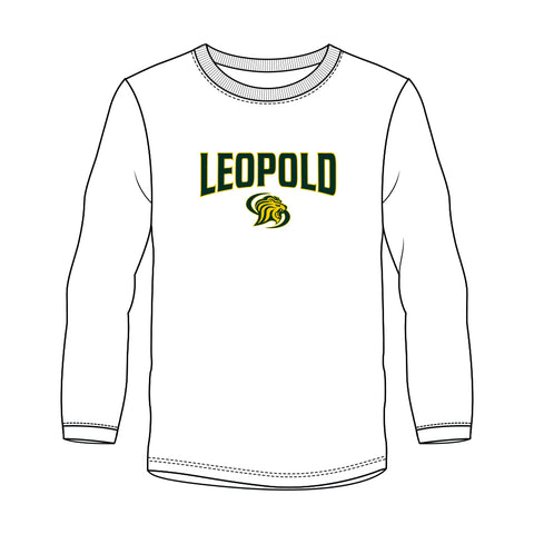 Leopold FNC Long Sleeve Tee - White