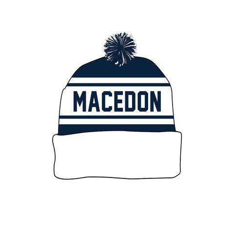 Macedon FNC Knit Beanie - White