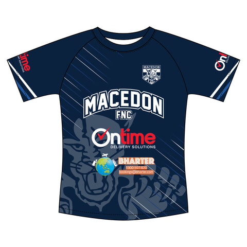 Macedon FNC Netball Warm Up Top