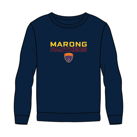 Marong FNC Crew Neck Sweater - Navy