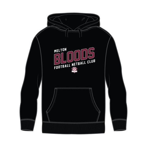 Melton FNC Fleece Hoodie - Black