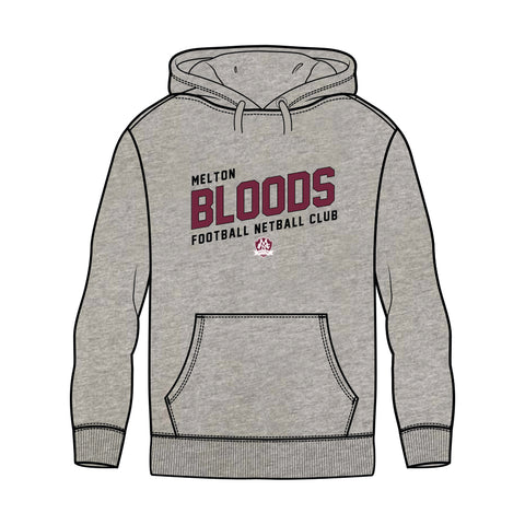 Melton FNC Fleece Hoodie - Grey Marle