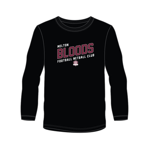 Melton FNC Long Sleeve Tee - Black