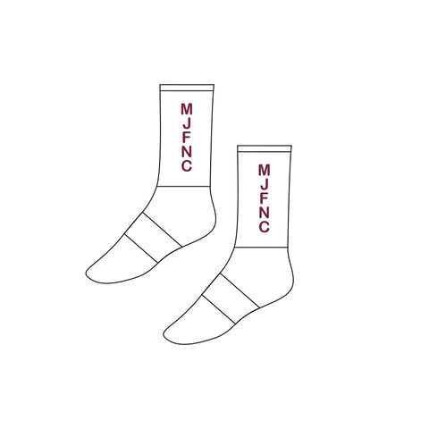 Melton JFNC Netball Crew Socks