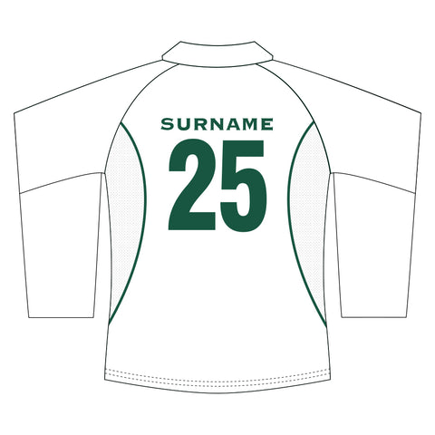 Murgheboluc CC 2 Day Long Sleeve Cricket Top - White