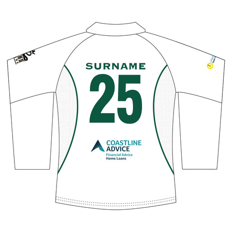 Murgheboluc CC 2 Day Long Sleeve Cricket Top - White