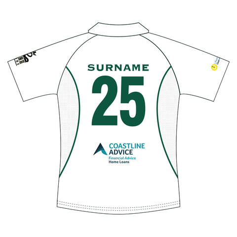 Murgheboluc CC 2 Day Short Sleeve Cricket Top - White
