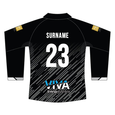 North Geelong CC Junior Girls Playing Top - Long Sleeve