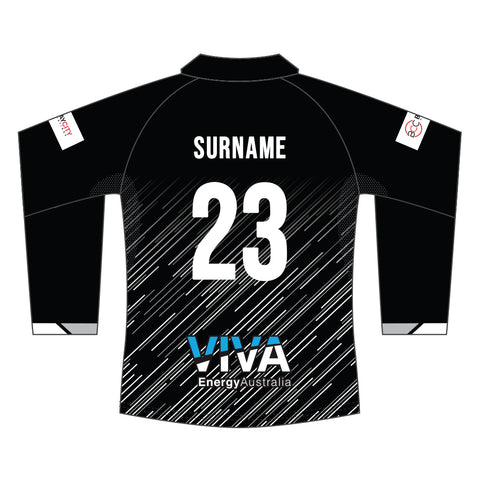 North Geelong CC Senior Womens Playing Top - Long Sleeve
