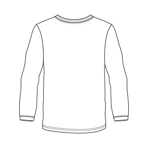 North Geelong FNC Long Sleeve T-Shirt - White