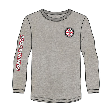 North Sunshine FC Long Sleeve Tee - Grey Marle