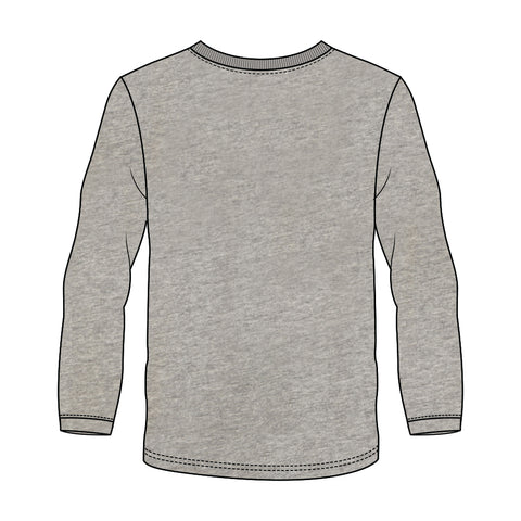 North Sunshine FC Long Sleeve Tee - Grey Marle