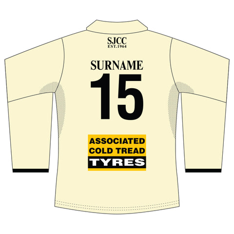 St Josephs CC 2 Day Playing Top - Cream