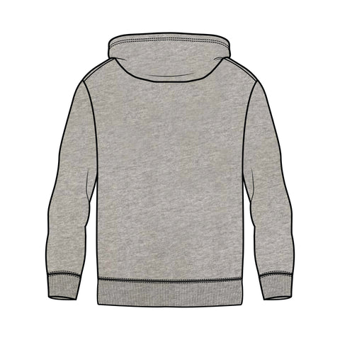 St Albans FNC Fleece Hoodie - Grey Marle