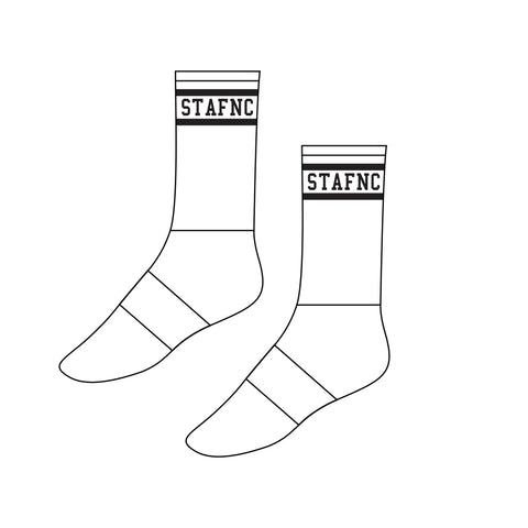 St Albans FNC Netball Socks - Crew