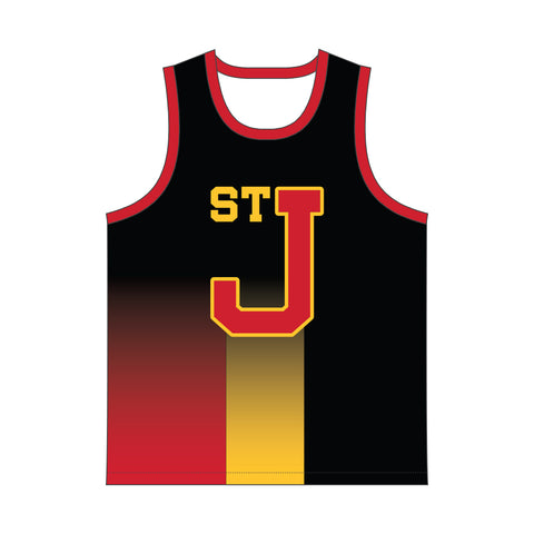 St Joseph's FNC Senior Netball Warm Up Singlet
