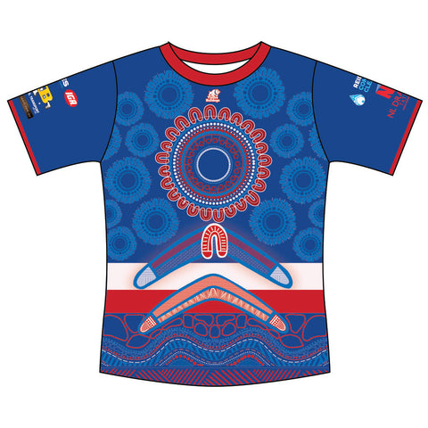 Tatura FNC Indigenous Warm Up Top