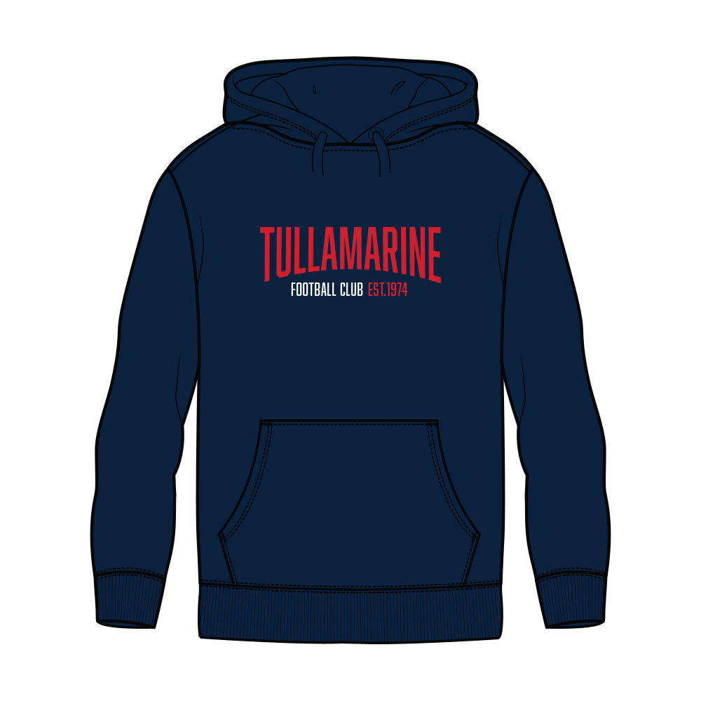 Tullamarine FC Fleece Hoodie - Navy