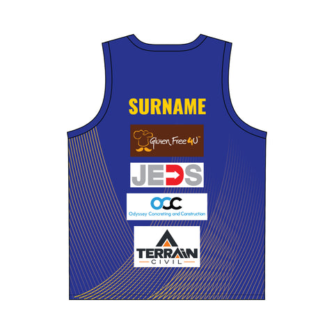 Sebastopol Vikings FC Warm Up Singlet