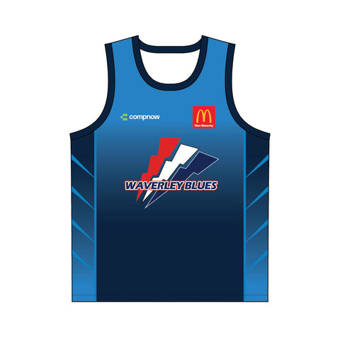 Waverley Blues FNC Warm Up Singlet