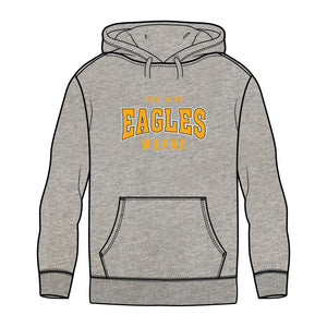 Western Eagles FNC Fleece Hoodie - Grey Marle