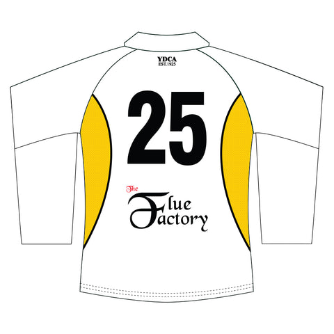 Yea CC White Long Sleeve Cricket Top - White