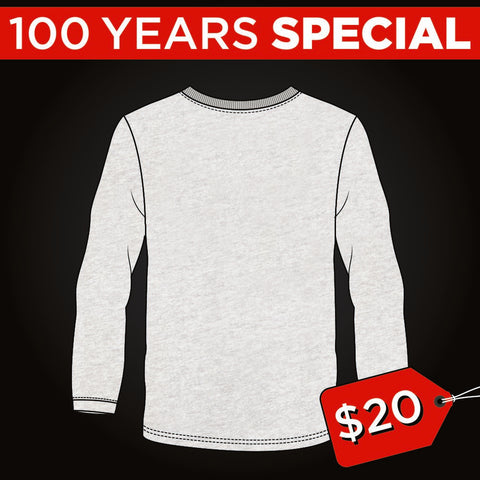 100 YEAR SPECIAL Geelong Amateur FNC Pegasus Long Sleeve Tee