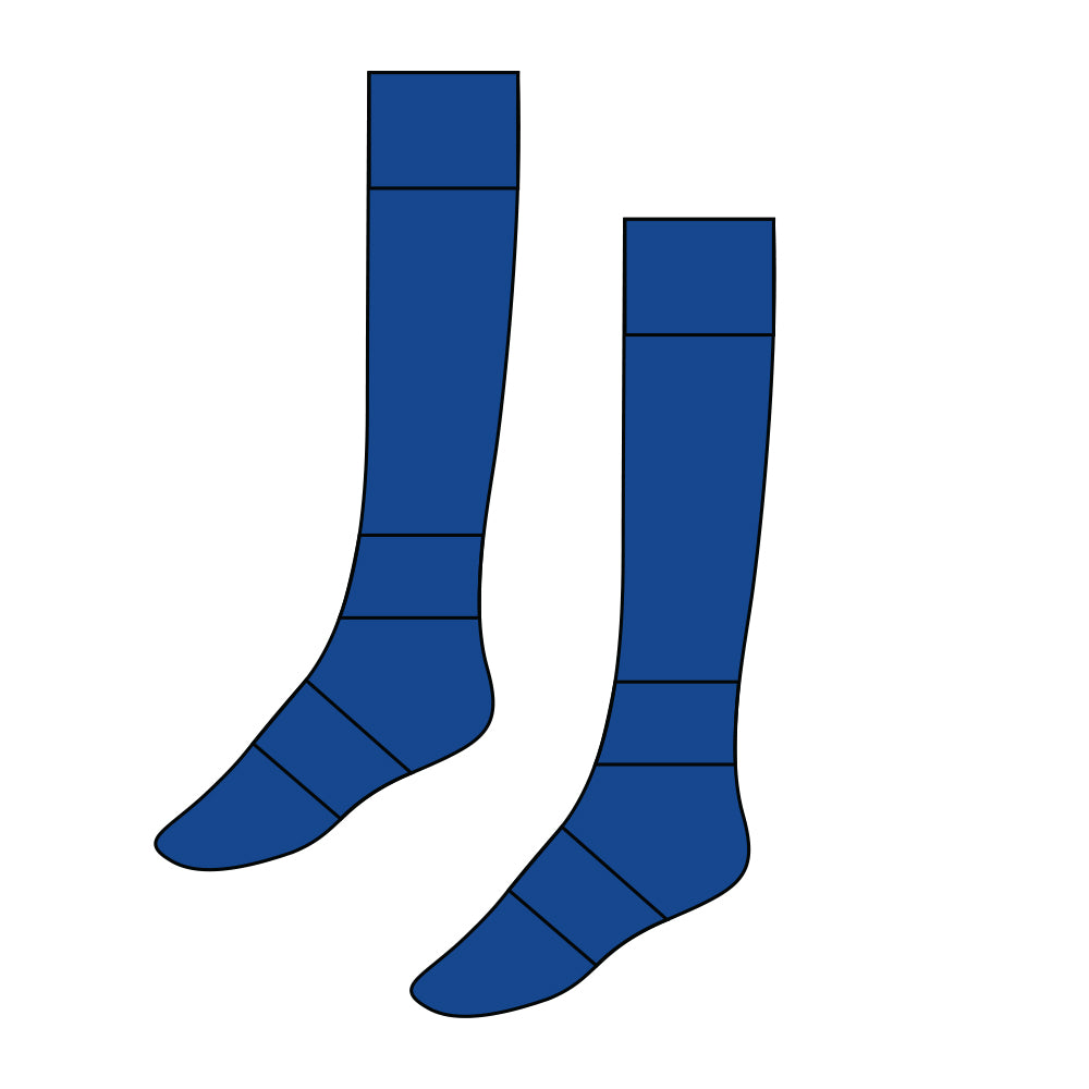 Berwick Springs JFC Football Socks - Long