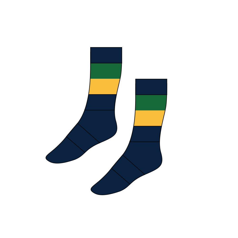 Lake Wendouree FNC Football Socks - Short