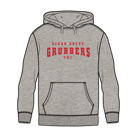 Ocean Grove FNC Fleece Hoodie - Grey Marle