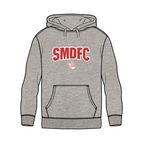 South Melbourne Districts Fleece Hoodie - Grey Marle