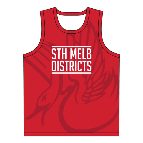 South Melbourne Districts Training Singlet