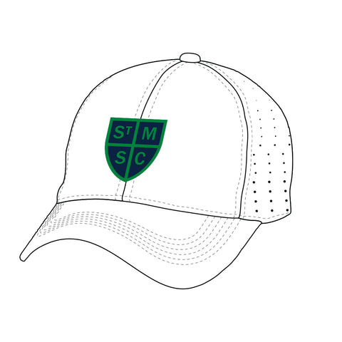 St Mary's SC Training Cap - White