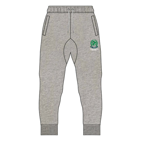 St Mary's SC Fleece Trackpants - Grey Marle