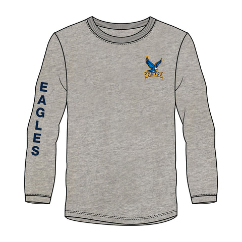 Western Eagles FNC Long Sleeve Tee - Grey Marle